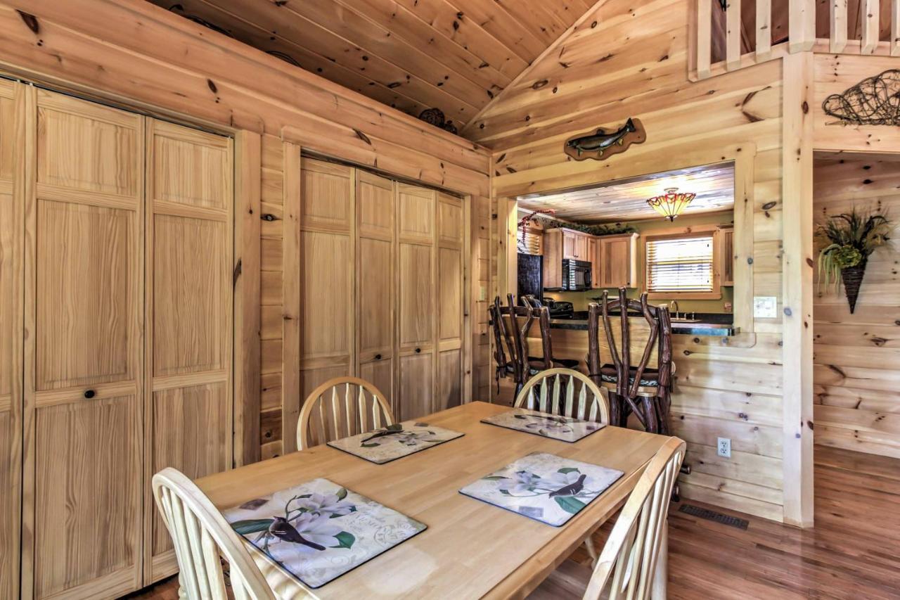 Private Sevierville Cabin With Mountain Views And Loft Dış mekan fotoğraf