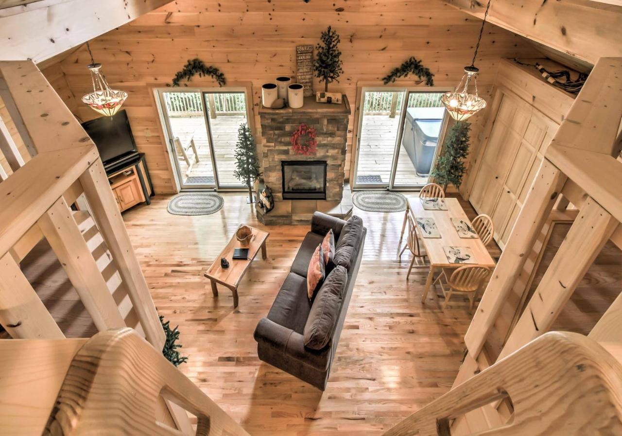 Private Sevierville Cabin With Mountain Views And Loft Dış mekan fotoğraf