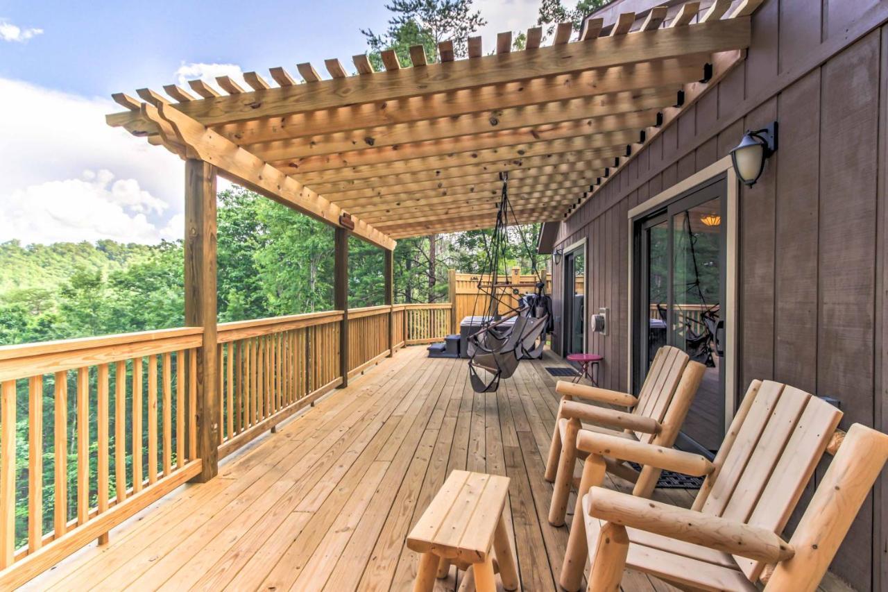 Private Sevierville Cabin With Mountain Views And Loft Dış mekan fotoğraf